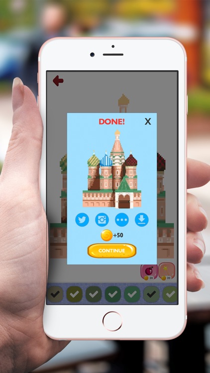 Landmark Pixel Color by Number screenshot-4