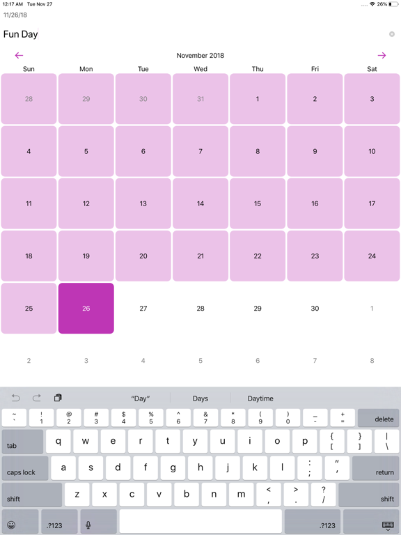 Journal! iPad screenshot 4 - Lifestyle app