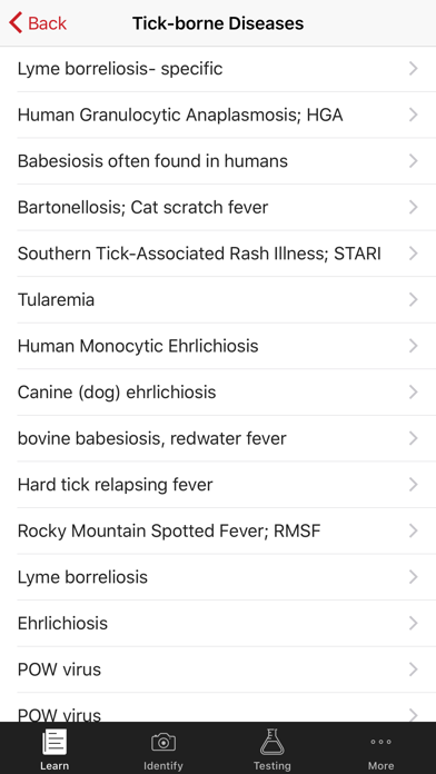 TickReport iPhone screenshot 4 - Health & Fitness app