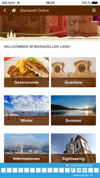 Mariazell Online Screenshot