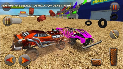 Screenshot #1 pour Démolition Derby Driving Car