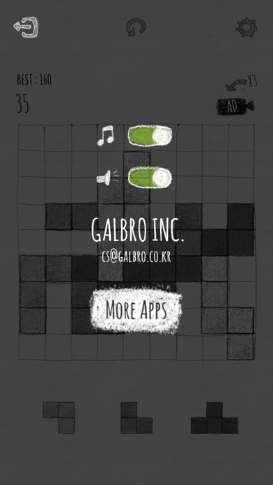 Screenshot #3 pour Block Sweeper - 9 Block Puzzle