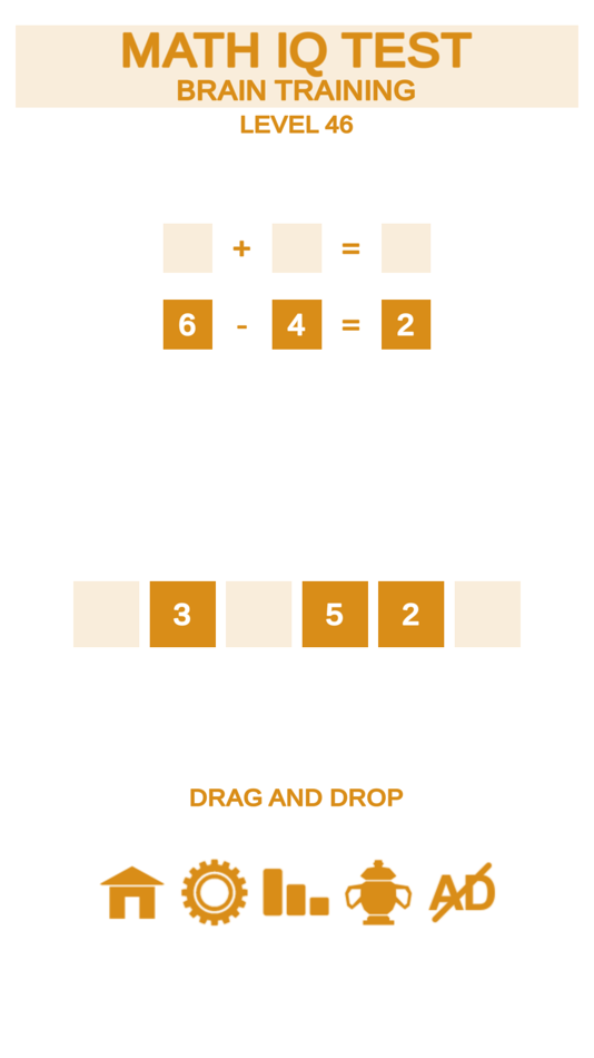 #5. Math IQ Test + Brain Training (iOS) 由: CodeCube Brothers Partnership