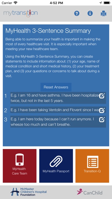 MyTransition App screenshot 3