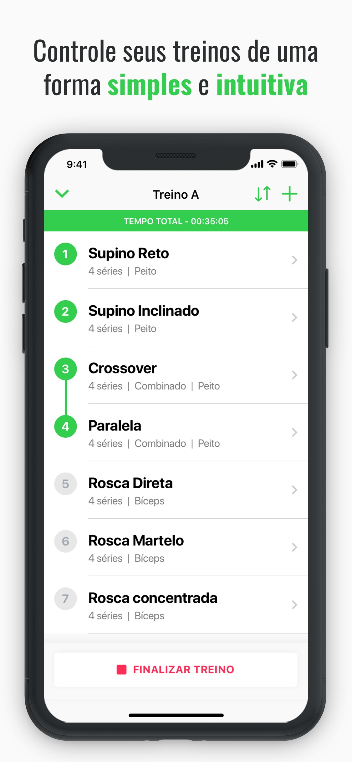 Screenshot do app Hercules