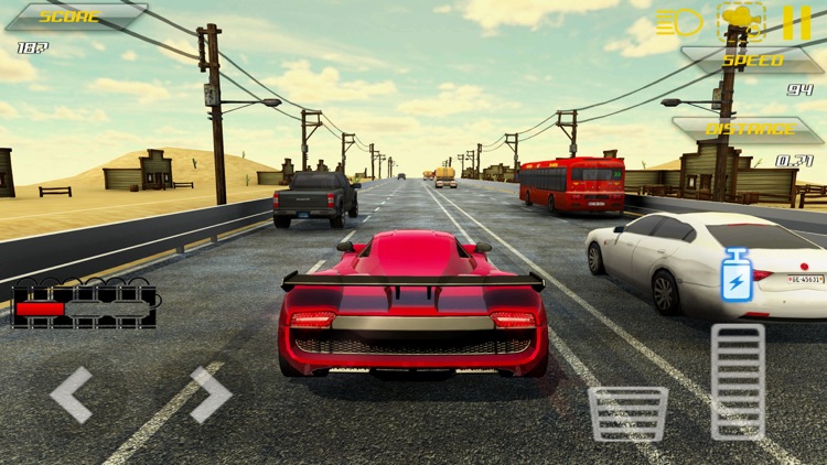 Speed Car Race Highway Traffic screenshot-3