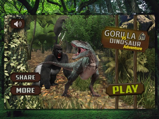 Screenshot #4 pour Gorilla vs Dinosaur Adventure