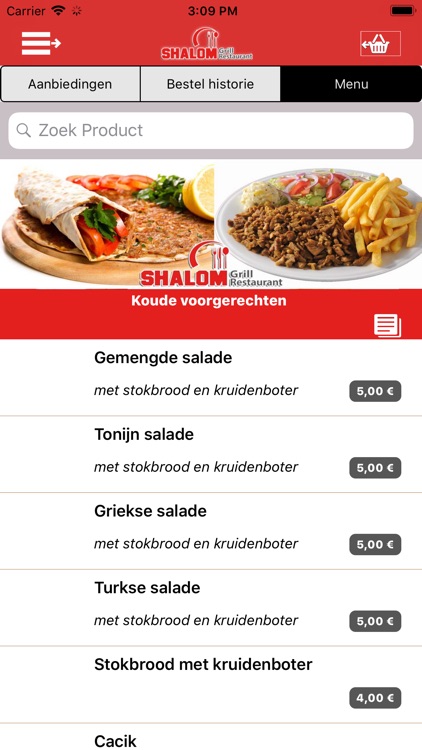 Shalom grill restaurant