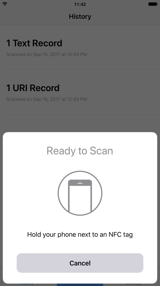 NFC Scanner - 1.1.1 - (iOS)