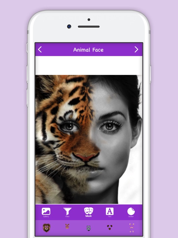 Screenshot #6 pour Animal Face Editor