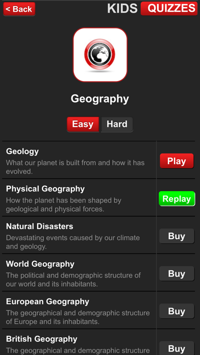 Screenshot #2 pour Kids Quizzes