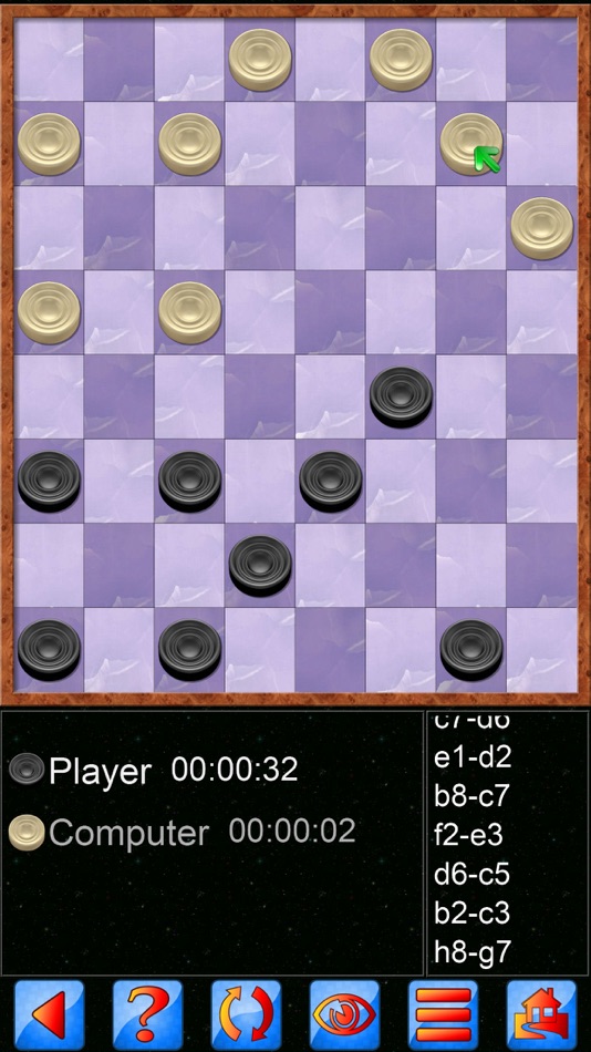#1. Checkers V+, fun checker game (iOS) 由: ZingMagic Limited