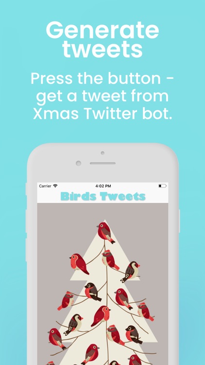 Xmas Birds Tweets Creative bot screenshot-0