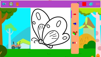 Baby Coloring Zoo HD screenshot 2