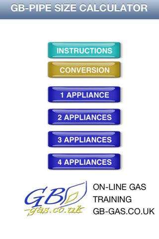 GB Gas Pipe Sizing Calculator - náhled