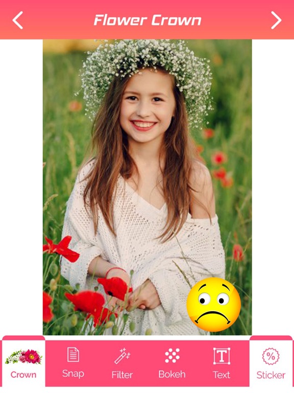 Screenshot #4 pour Flower Crown Editor