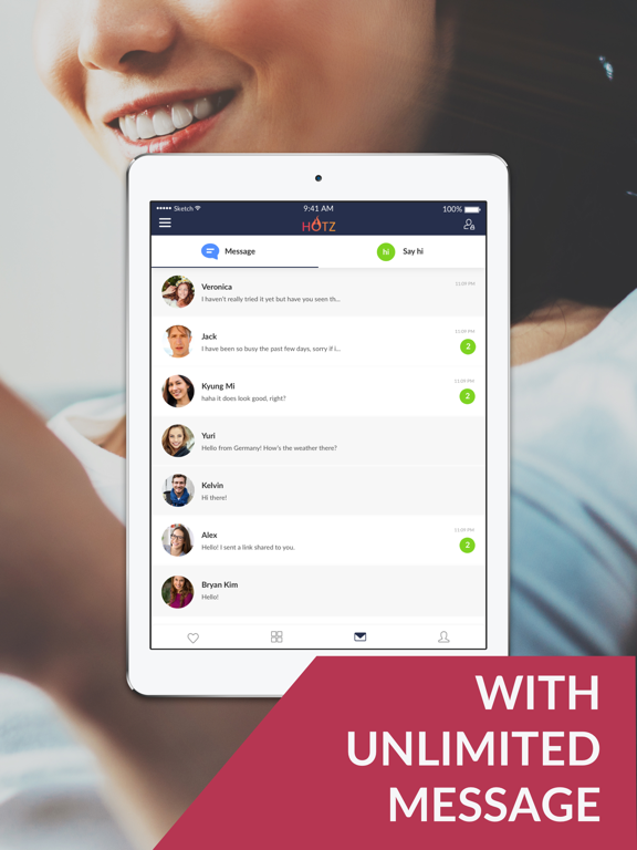 Neue Casual-Dating-App
