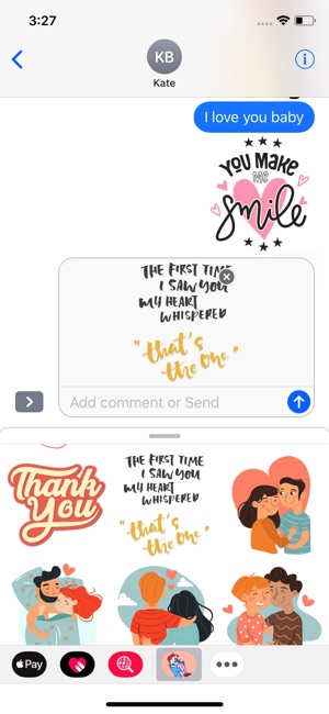 I Love You More Stickers(圖2)-速報App