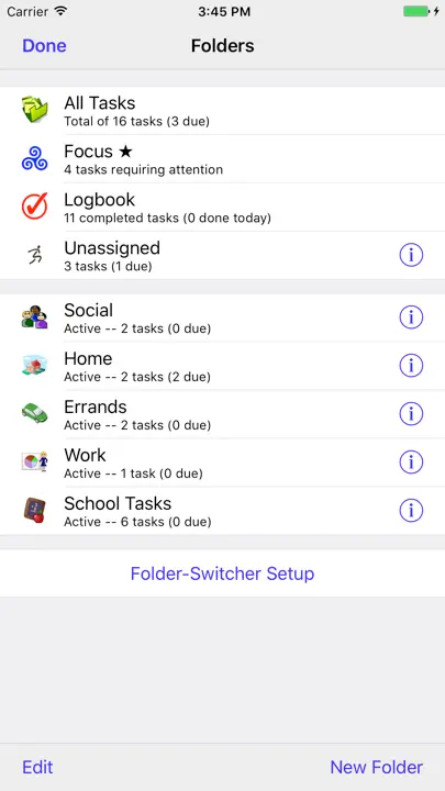 Errands To-Do List : capture d’écran 2 sur 5