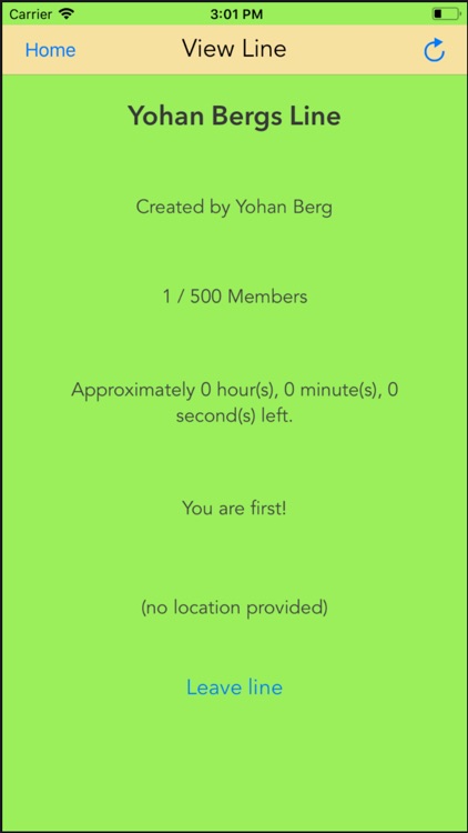Streamline: Online Line-Up App