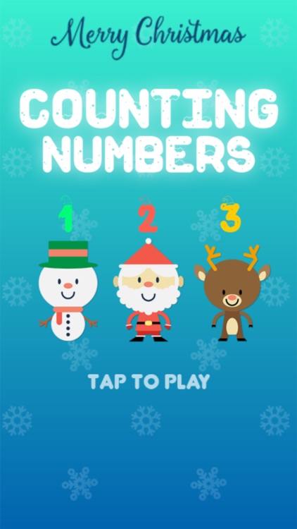 Learn To Count Numbers - X'mas