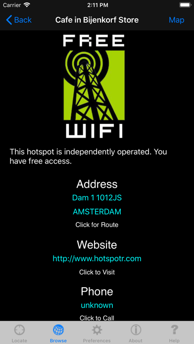 Free WiFi screenshot1
