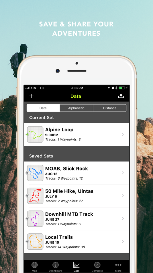 #3. GPS Kit - Offline GPS Tracker (iOS) Podle: Garafa, LLC