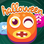 Halloween monster match3 drop