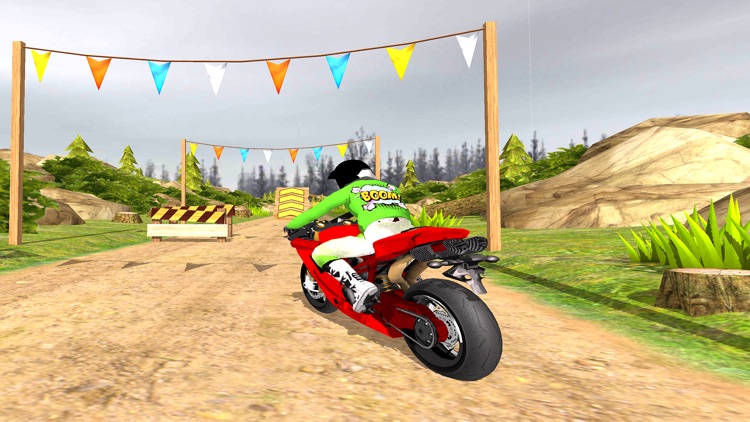 Offroad Stunt Bike rider screenshot-3