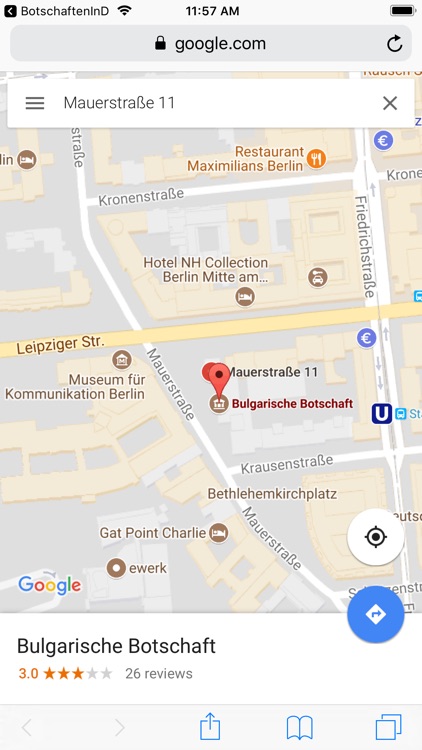 Embassies in Germany