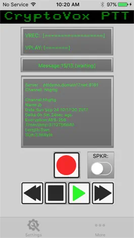 Game screenshot CryptoVox Push-To-Talk mod apk
