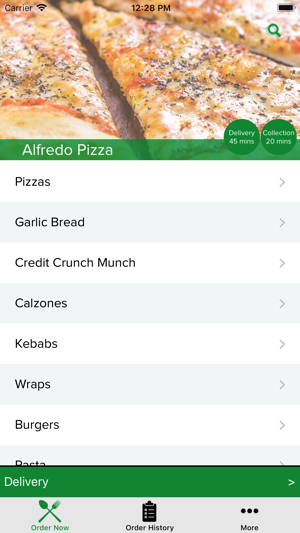 Alfredo Pizza