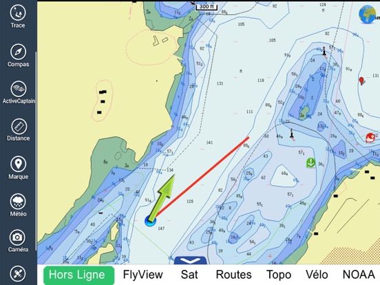 Screenshot #6 pour UK Ireland Nautical Charts HD