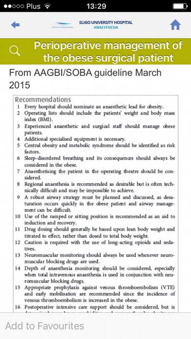Screenshot #2 pour Sligo UH Anaesthesia