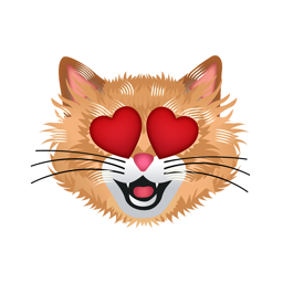 Ícone do app CatMoji - Cat Emoji Stickers