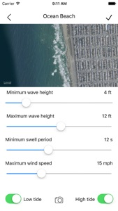 Eddy Surf Report Wave Forecast screenshot #3 for iPhone