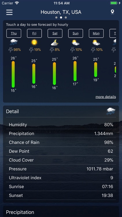 Weather : Weather forecast screenshot-3