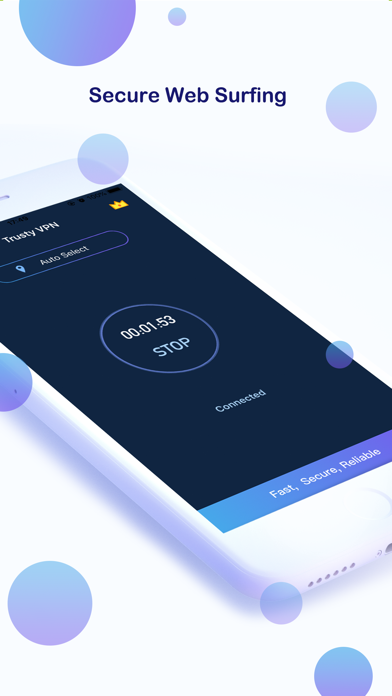 TrustyVPN - Secure WiFi Proxy screenshot 3