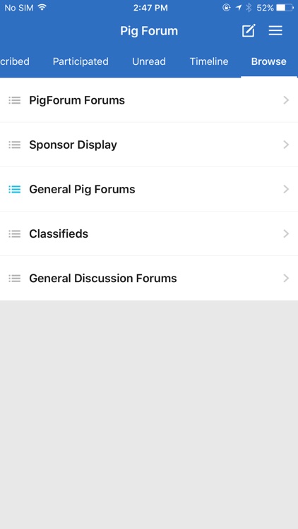 Pig Forum