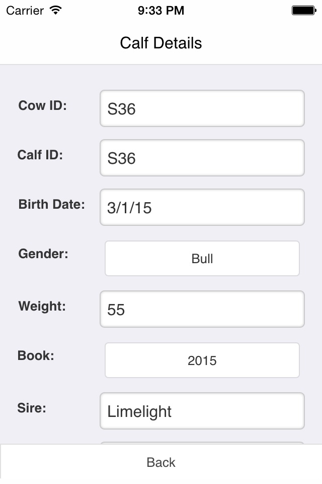 The Calving Book Pro screenshot 4