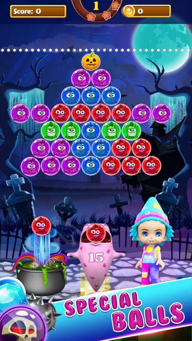 How to cancel & delete Bubble Wizards Dark Shoot from iphone & ipad 1
