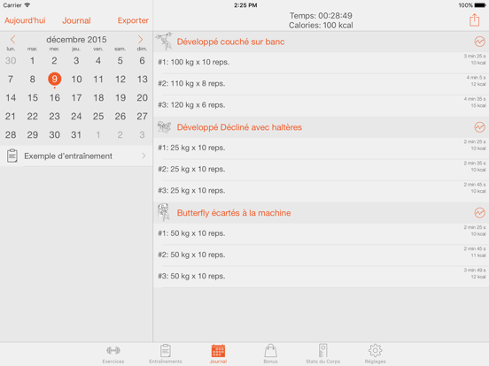 Screenshot #6 pour Fitness Point - Edition Femme