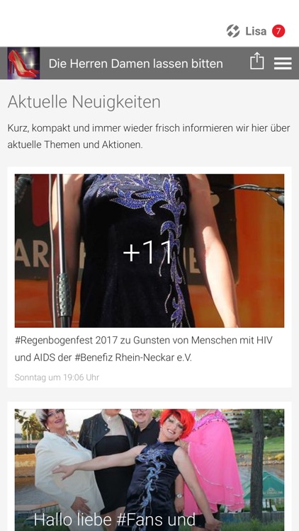 Die Herren Damen lassen bitten