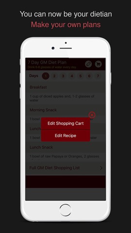 GM Diet 7 Day Meal Planのおすすめ画像2