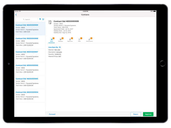 mWorklist – SAP Mobile Universal Approvals Appのおすすめ画像3