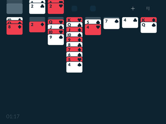 Solitaere iPad app afbeelding 4