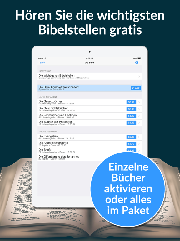 Screenshot #5 pour Die Bibel als Hörbuch