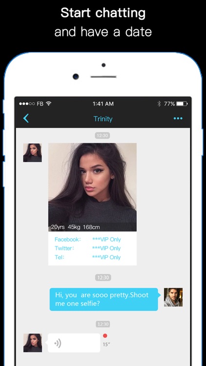 Wilde dating-app fehlt chat