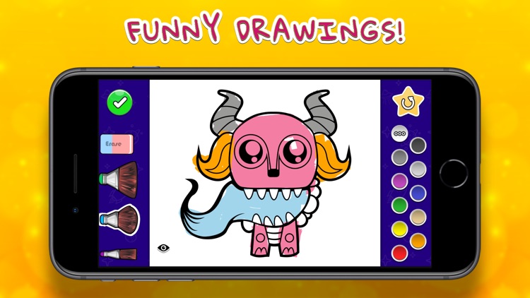 Coloring Your Monsters screenshot-0