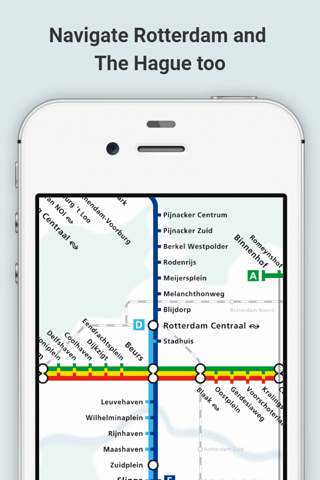 Amsterdam and Rotterdam Metro - náhled